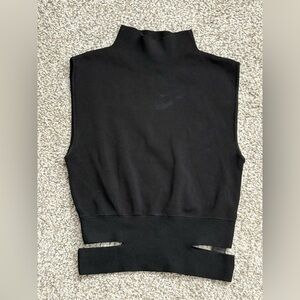 Zara Black Crop Top